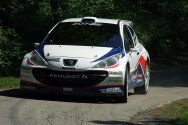 Rallye Český Krumlov: Test Peugeot Delimax Total Czech National Teamu